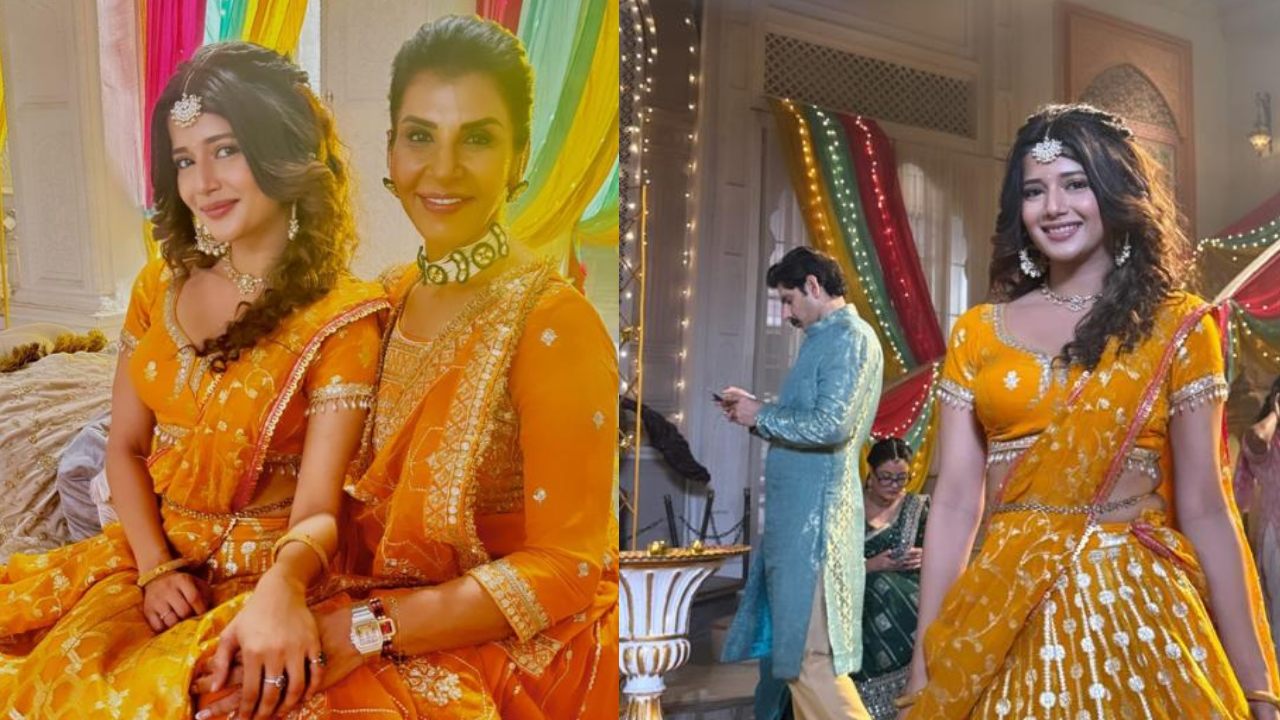 Samridhii Shukla And Anita Raaj's Striking Twinning Moment On The Set Of Yeh Rishta Kya Kehlata Hai; Check Here 897850