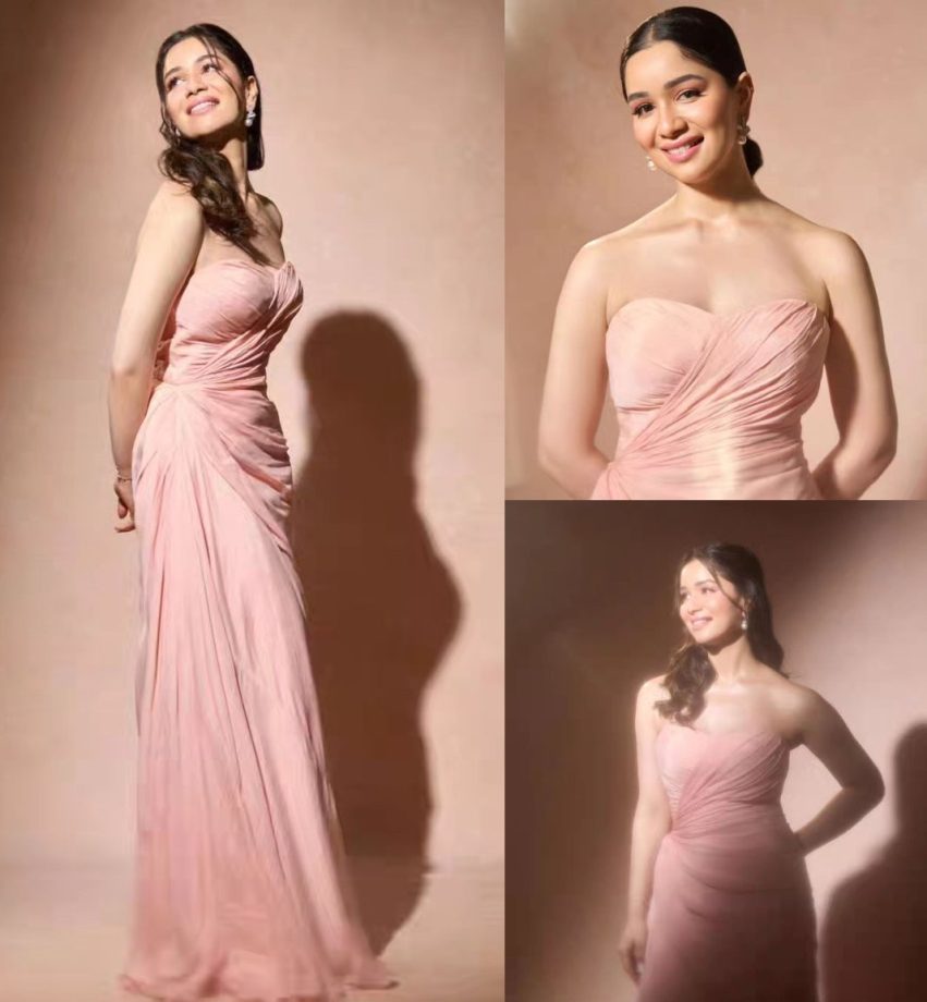 Sara Tendulkar Looks Like a Princess in a Pastel Pink Strapless Dress, Fan Says, 'Subhuman Gill Clean Bowled' 893746