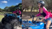 Shehnaaz Gill Embarks On Thrilling Adventure, Rides A Quad Bike For First Time