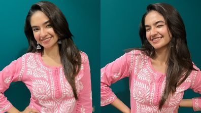 Anushka Sen Turns ‘Gulabo’ In Pink Short Kurta With Black Jeans, See Pics!