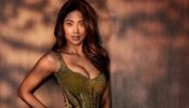 Shriya Saran’s Green Thigh-High Slit Gown Serves as Your Styling Guide to the Effortless Evening Party