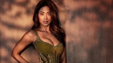 Shriya Saran’s Green Thigh-High Slit Gown Serves as Your Styling Guide to the Effortless Evening Party