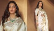 Shruti Haasan Looks Like A Regal Beauty In Silk Banarasi Saree, See Pics! 896800
