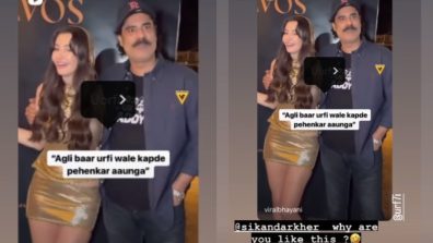 Sikandar Kher Promises To Wear Outfit Like Urfi Javed, Here’s How Actress Reacts