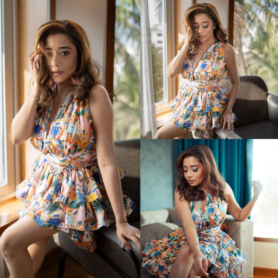 Slay Your Summer Fashion Like Tina Datta And Aamna Sharif In Floral Dress 897495