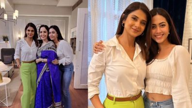 Sneak Peek: Jennifer Winget’s Poses with Reem Shaikh and New Cast Members of ‘Raisinghani vs Raisinghani’ Show