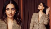 Sonam Kapoor Flaunts Her Bossy Style in a Brown Blazer and Black Pants 894810