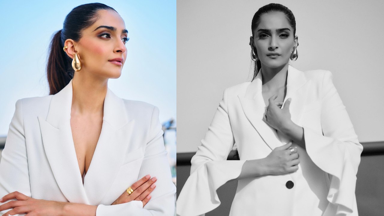 Sonam Kapoor Looks Stunning in an All-White Co-ord Set, Check Out Photoshoot Pics! 895126