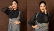 Sreemukhi's Black-and-grey Formal Wear Is Wardrobe Staple For Office Look, See Photos 897288