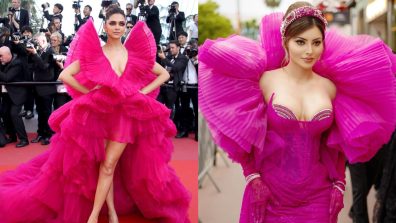 Style War: Deepika Padukone or Urvashi Rautela: Who is Slaying in a Pink Ruffle Gown?