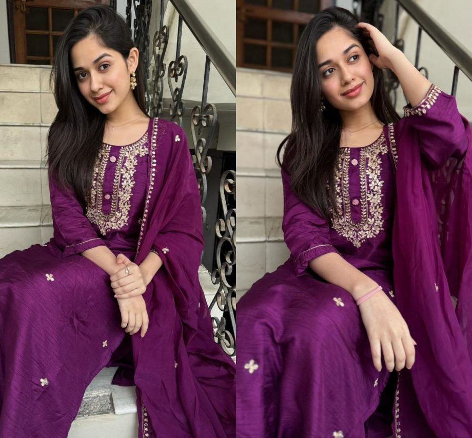Surbhi Jyoti To Jannat Zubair: TV Actresses' Inspired Purple Ethnic Outfits To Slay At The Festive Season 895988