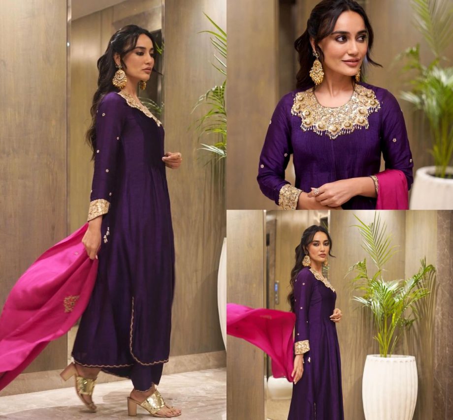 Surbhi Jyoti To Jannat Zubair: TV Actresses' Inspired Purple Ethnic Outfits To Slay At The Festive Season 895985