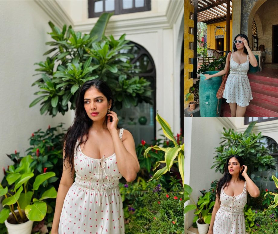 Take Summer Style Inspo From Malavika Mohanan And Sanjana Sanghi In Western Dress For Trendy Look 897173