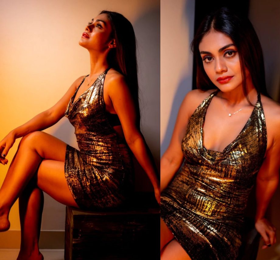 Tina Datta vs. Sreejita De: Who Looked Breathtakingly Gorgeous in a Halter-Neck Mini Dress? 895224