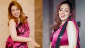 TMKOC’S Munmun Dutta Grooves In Pink Satin Saree On ‘Gulabi Sadi’ Fan Says, ‘Jetalal Toh….”