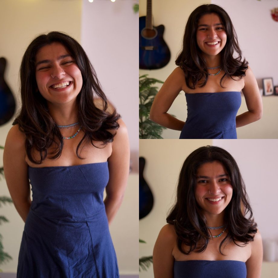 TMKOC'S Nidhi Bhanushali Rocks Summer Vibe In Cool Strapless Dress 894979