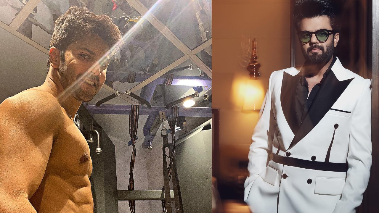 Varun Dhawan Gets High On 'Gulabi Sadi' Working Out In Gym, Maniesh Paul Says, "U Will Faint.." 894858