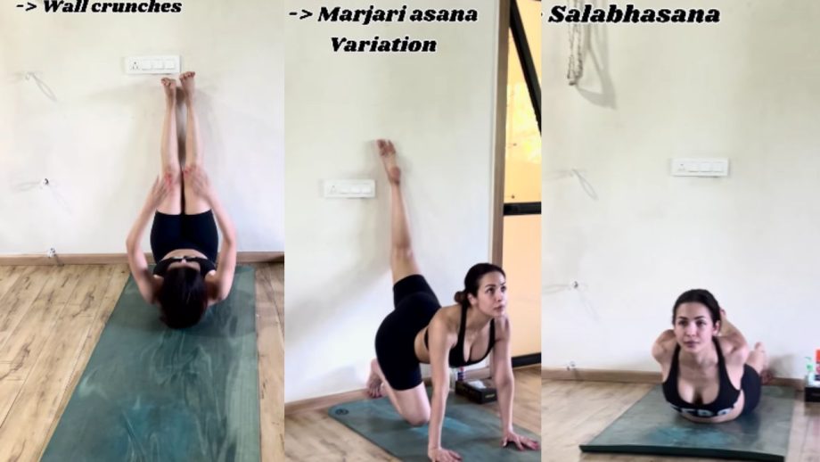 [Video] Malaika Arora Gives us Major Fitness Inspiration in her Latest Wall Yoga, Fans Impressed! 893492