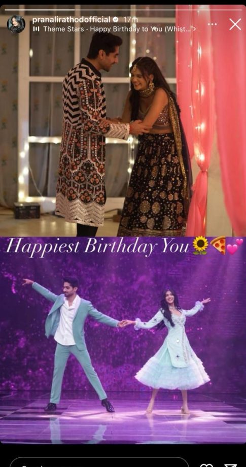 Yeh Rishta Kya Kehlata Hai Fame Harshad Chopda Turns A Year Older; Pranali Rathod Wishes Him With A Cute Post 895561