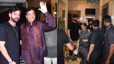 Future Son-In-Law Zaheer Iqbal And Shatrughan Sinha Family Visit Before The Wedding