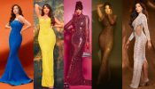 10 Times Nora Fatehi Stuns In Body-Hugging Gowns, Proving Her Perfect Bollywood Figure