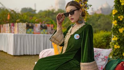 Aashika Bhatia’s Velvet Kurta Set Is A Must-Have Traditional Outfit For Festive Season