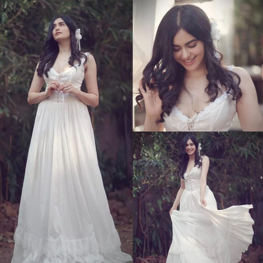 Adah Sharma Gives ‘Angelic Vibes’ In White Corset Gown, Checkout Photos! 901510