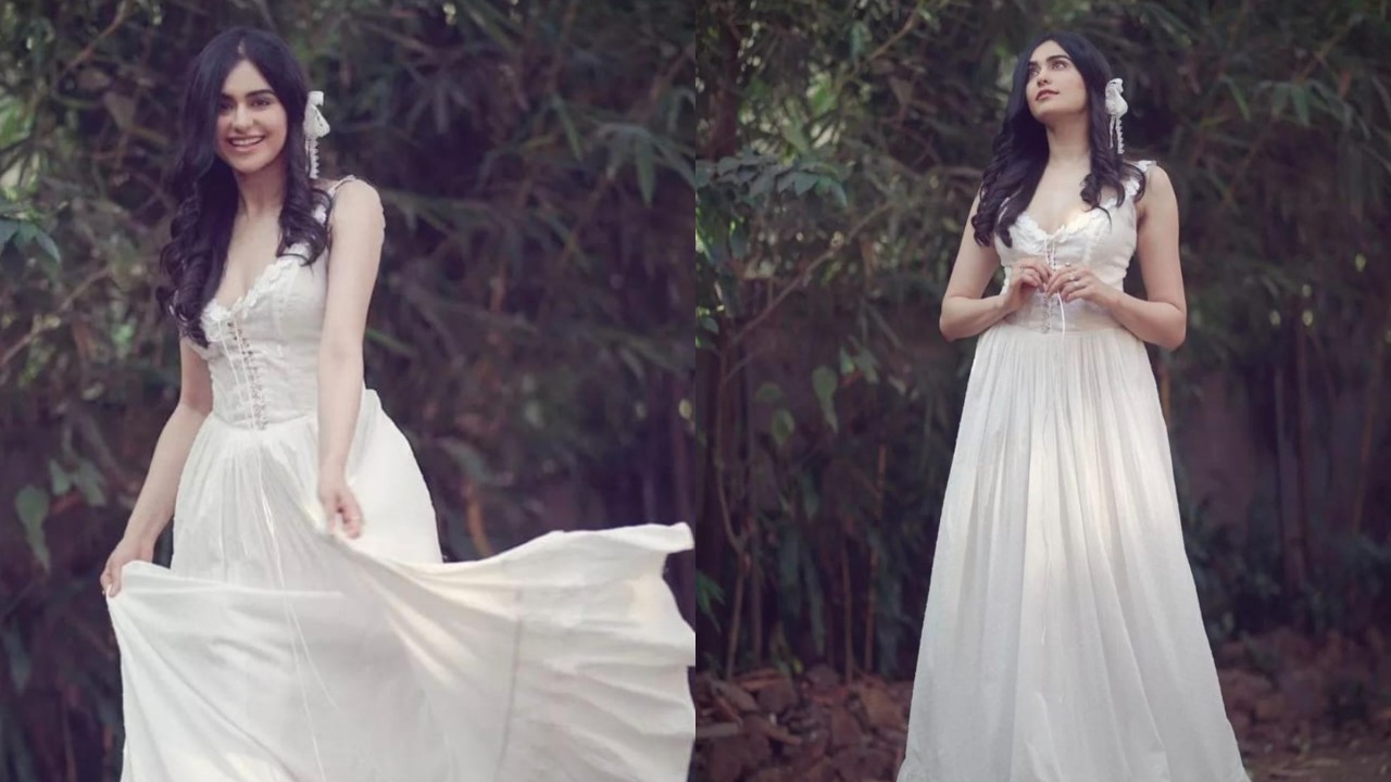 Adah Sharma Gives ‘Angelic Vibes’ In White Corset Gown, Checkout Photos! 901509
