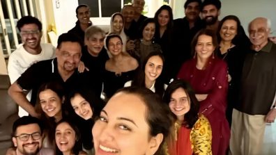 All is Well: Sonakshi & Zaheer happily pose with Shatrughan & Poonam Sinha ahead of their wedding