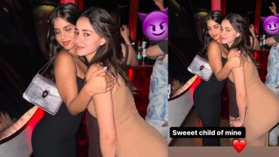 Ananya Panday Shares Candid Moment With Her BFF Suhana Khan, Calls Her “Sweet Child”