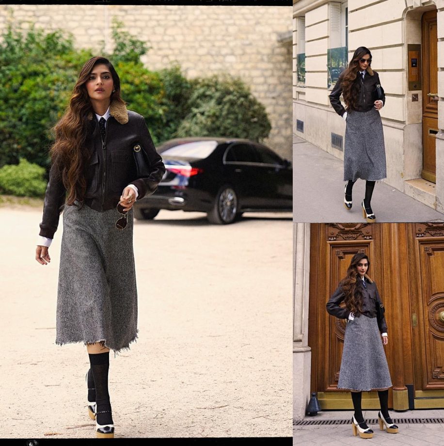 Anil Kapoor All Hearts As Daughter Sonam Kapoor Flaunts Her Style In Jacket And Skirt, See Photos! 903088