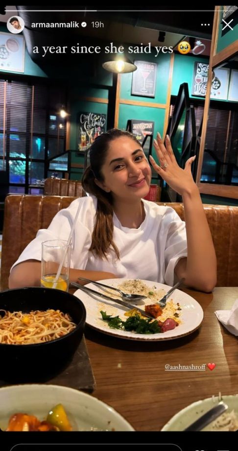 Armaan Malik Celebrates Engagement Anniversary With Adorable Pic Of Fiancée Ashana Shroff 903307