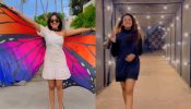 Ashi Singh Turns Butterfly In White Mini Dress With Extended Colorful Wings, See How?
