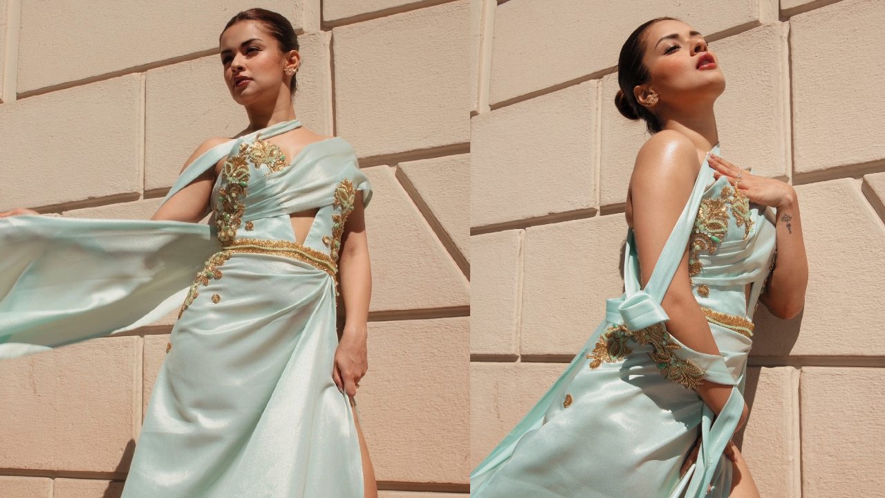 Avneet Kaur Stuns In Thigh-High Slit Gown From Cannes 2024, Attracts Attention In Statement Look 899524