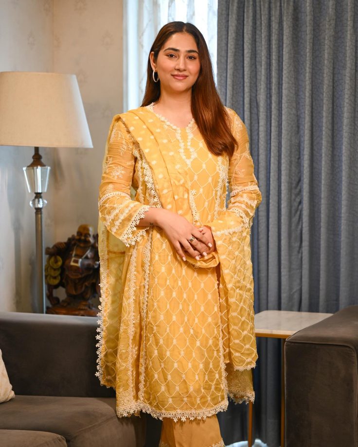 Be Festive Ready In A Simple Salwar Suit Like Disha Parmar And Surbhi Jyoti 898041