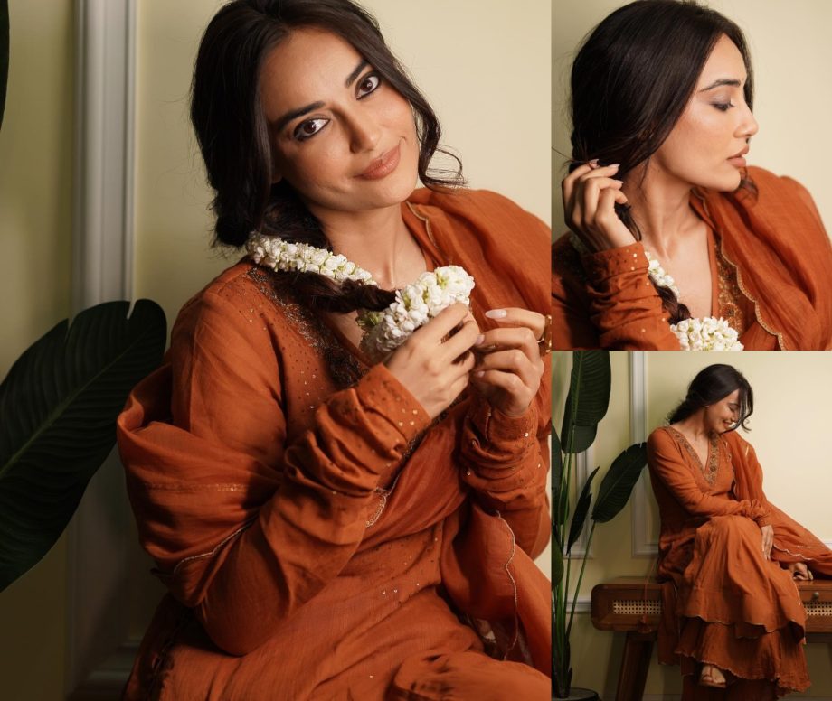 Be Festive Ready In A Simple Salwar Suit Like Disha Parmar And Surbhi Jyoti 898038