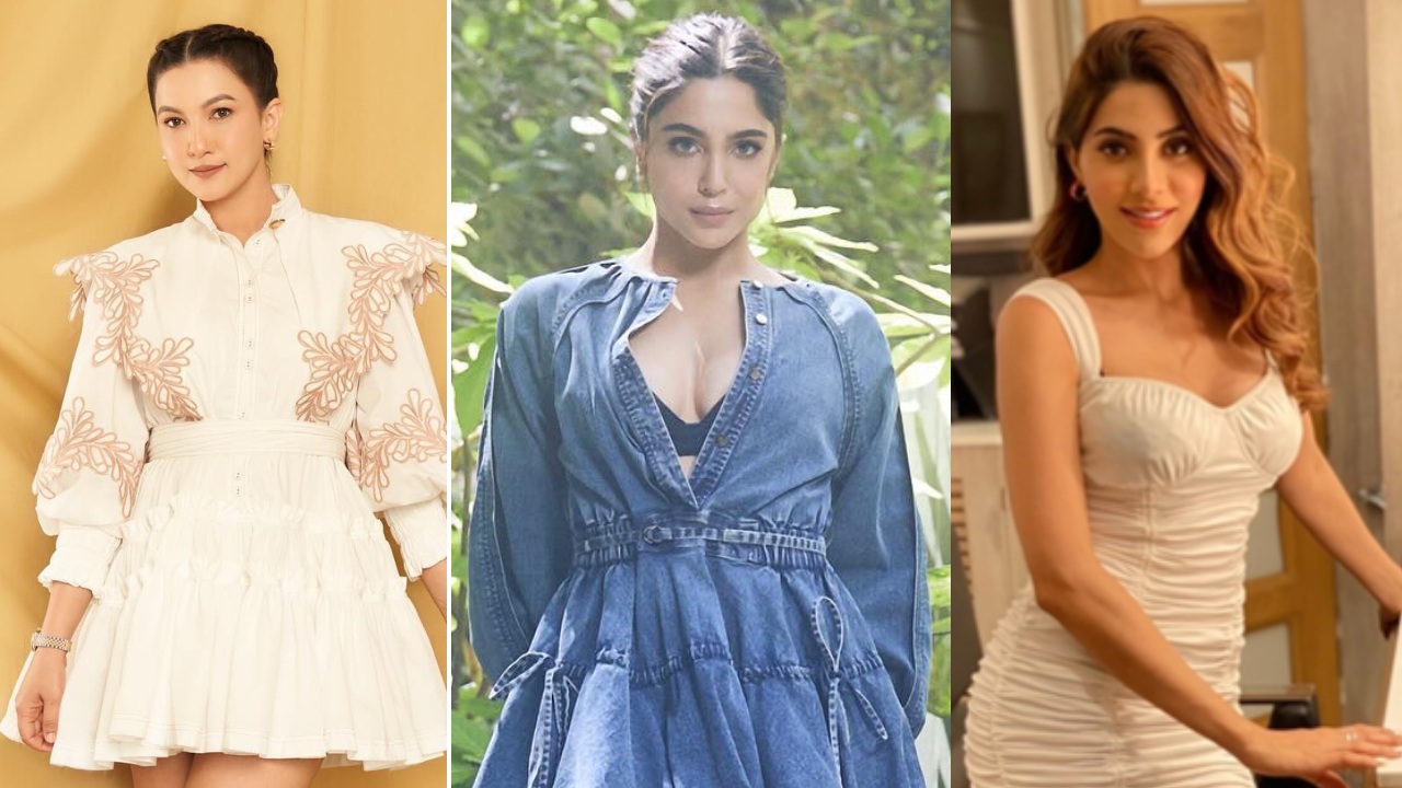 Be The Babe Like Gauahar Khan, Sharvari Wagh & Nikki Tamboli In Casual Mini Dress 898048