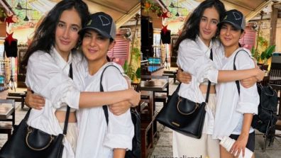 Bepannah Actors Jennifer Winget And Namita Dubey Reunite; Pose In Twinning White