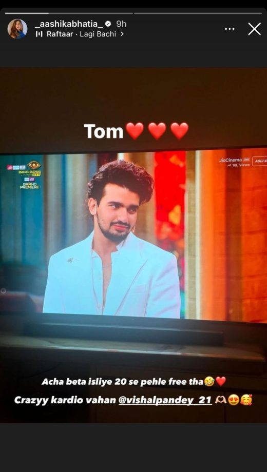 Bigg Boss OTT Season 3: Aashika Bhatia Wishes Vishal Pandey Good Luck: 