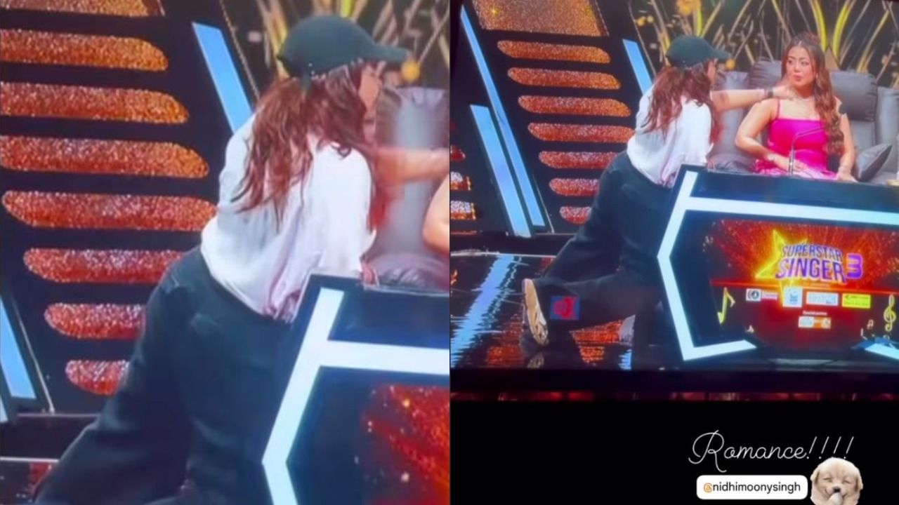 Caught On Camera: Neha Kakkar Gets  Romantic On Stage, Find With Whom? 902941