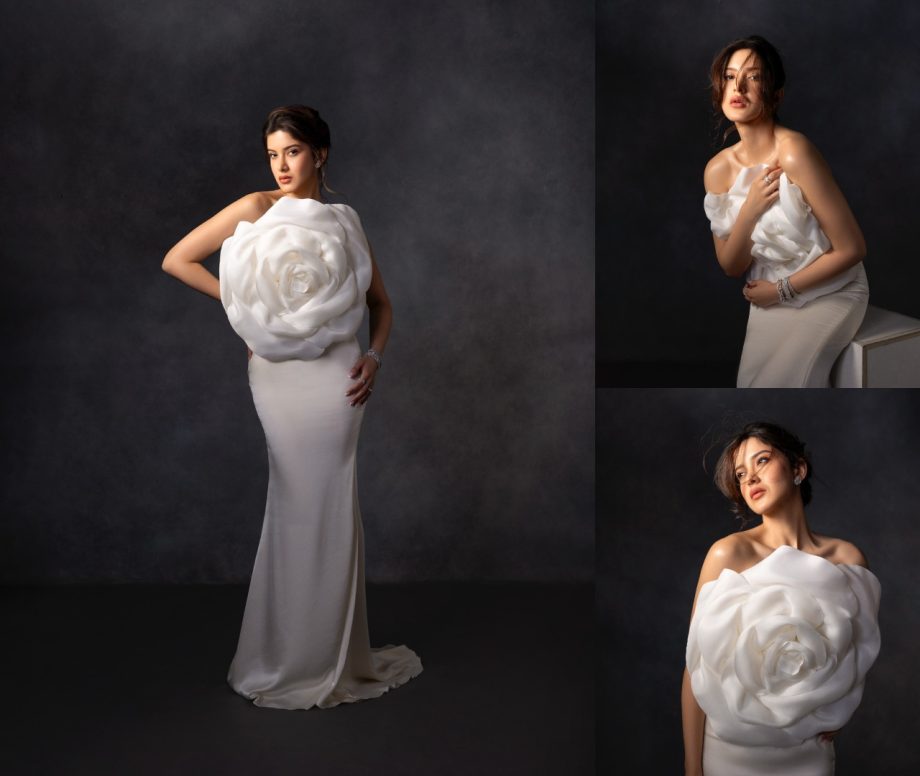Channel Your Inner Diva Like Shanaya Kapoor And Urvashi Rautela In Stunning White Gown 898053