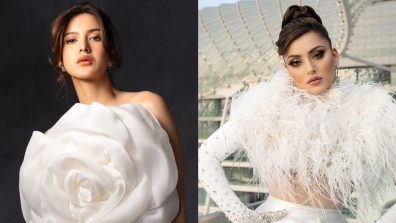 Channel Your Inner Diva Like Shanaya Kapoor And Urvashi Rautela In Stunning White Gown
