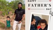 Compiling the best of Rishab Shetty’s memories with his kids on Father’s Day!