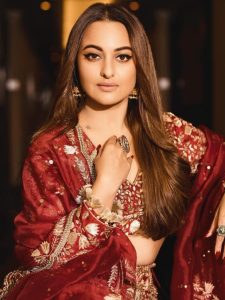 Bride-to-be Sonakshi Sinha Inspired a Heavy Bridal Lehenga Set for the Wedding