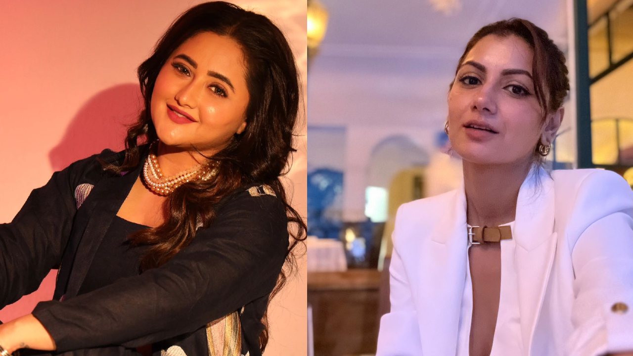 Desi Vs. Videsi: Rashami Desai In Black Or Sriti Jha In White- Whose Formal Attire Is Perfect For Office? 904062