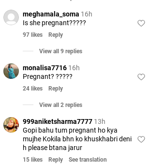 Devoleena Bhattacharjee's latest images spark pregnancy rumors 903526