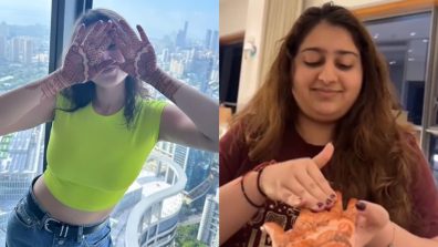 Dhvani Bhanushali Flaunts Simple Bridal Mehendi, Receives ‘Extra Love’ From Sister