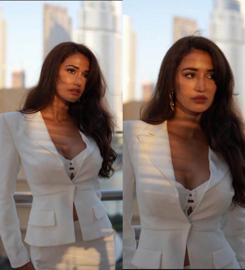 Disha Patani Proves Everyone Wrong, Slays In All-White Formal Look, See Photos! 899747