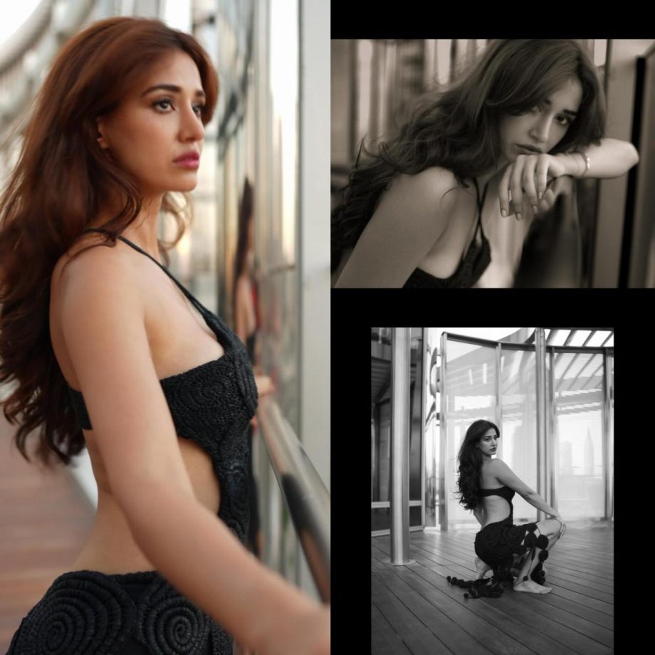 Disha Patani Turns 'Black Beauty' In Backless Dress, Mouni Roy Calls Her 'Ethereal' 900587