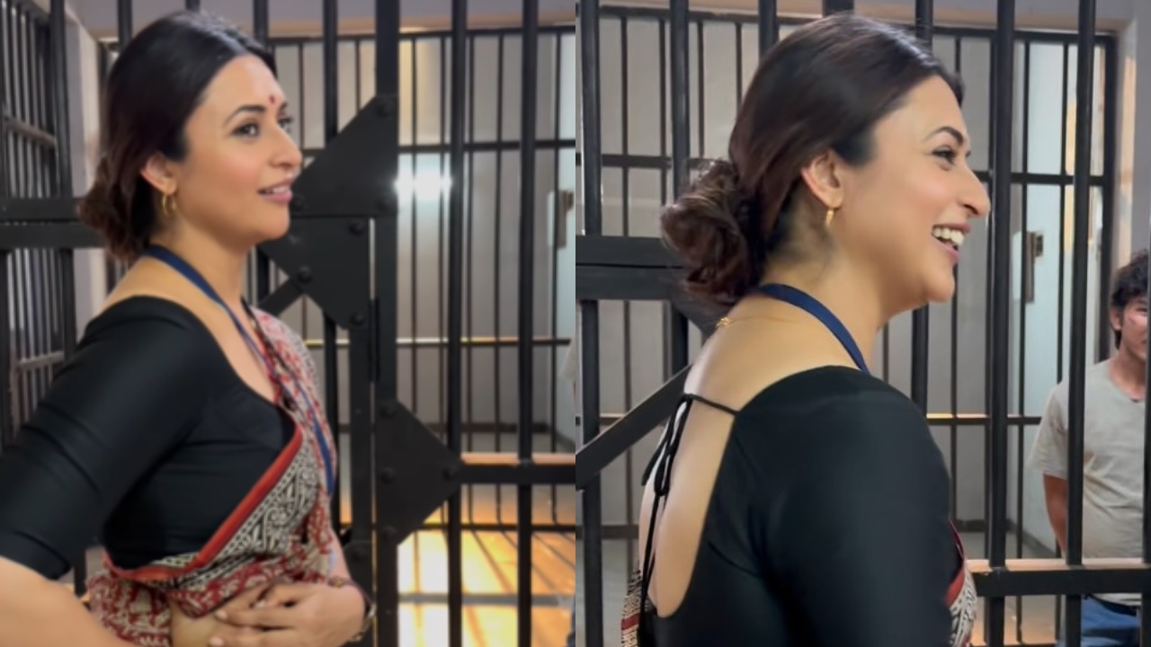 Divyanka Tripathi Joins The Trend Of Badi Badi; Check This Funny BTS Moment